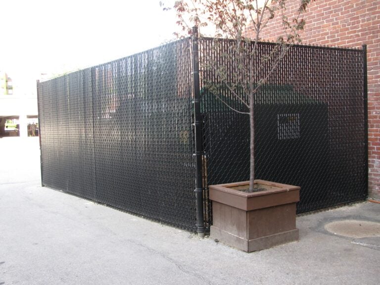 Chain Link Privacy Slat Systems
