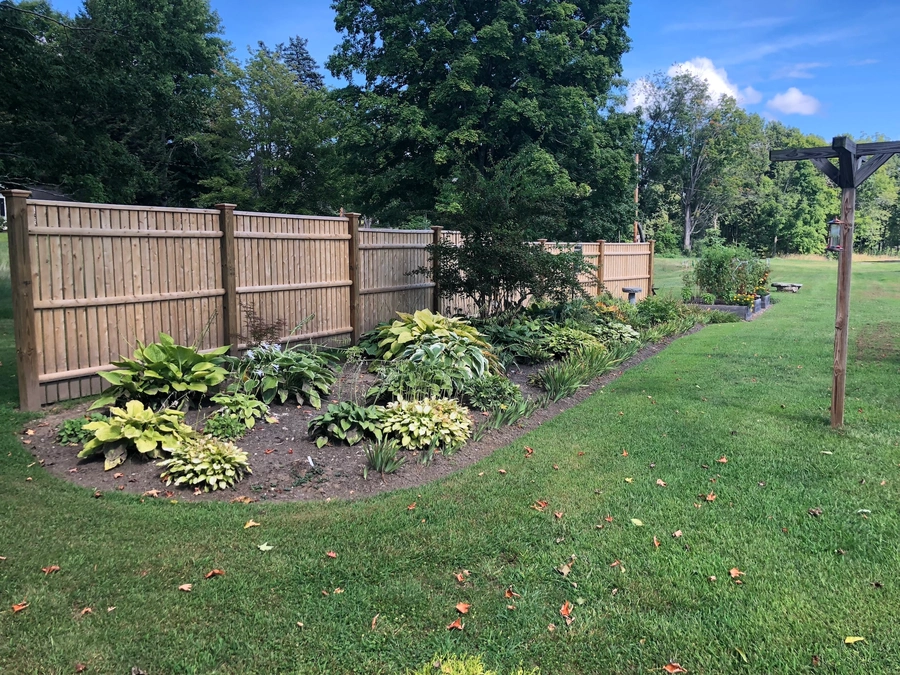 wood fence