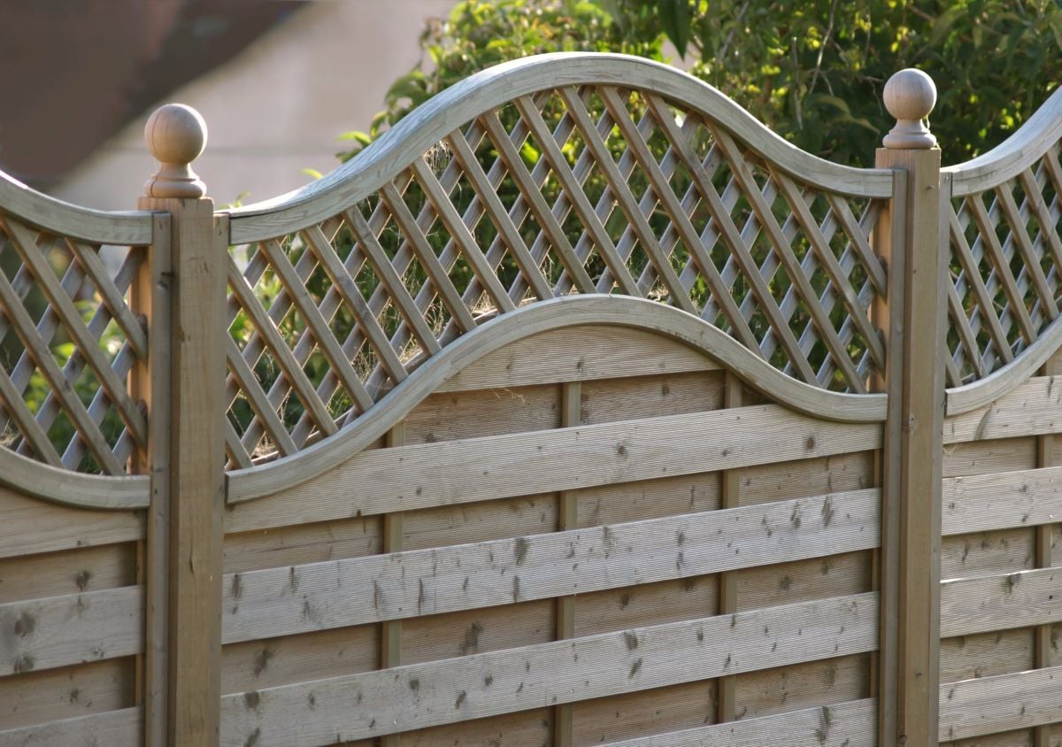 decorative garden fencing