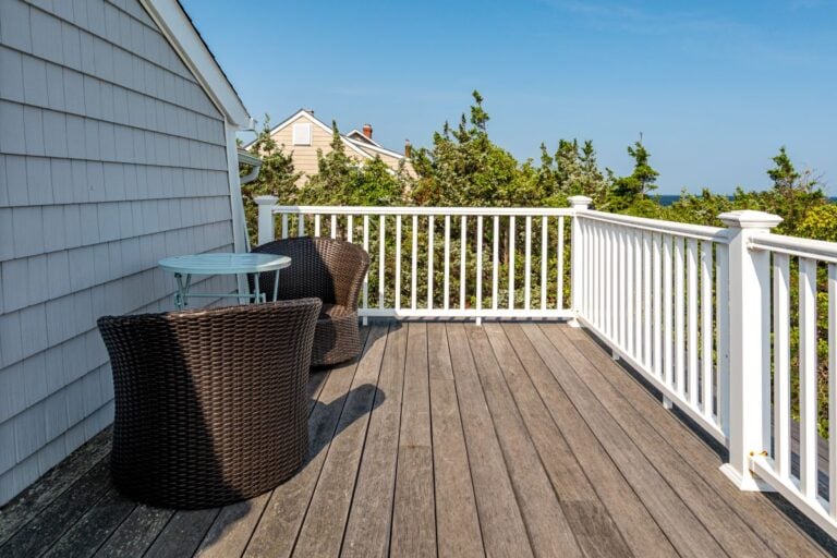 home deck with outdoor seating
